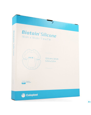 Biatain silicone adhesive ster 18,0x18,0cm 5 33406
