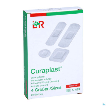 Curaplast pans adhesif 4 tailles    20 17083