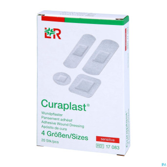 Curaplast pans adhesif 4 tailles    20 17083