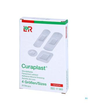 Curaplast pans adhesif 4 tailles    20 17083