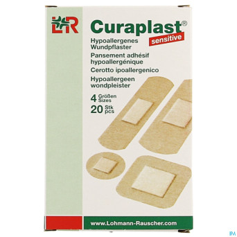 Curaplast pans adhesif 4 tailles    20 17083