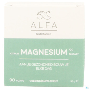 Alfa magnesium    v-caps  90