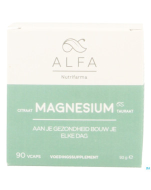 Alfa magnesium    v-caps  90
