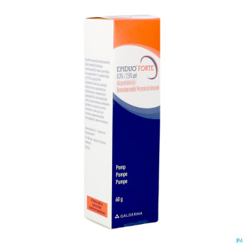 Epiduo forte 0,3% - 2,5% gel pompe 60g