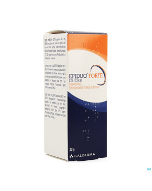 Epiduo forte 0,3% - 2,5% gel pompe 30g