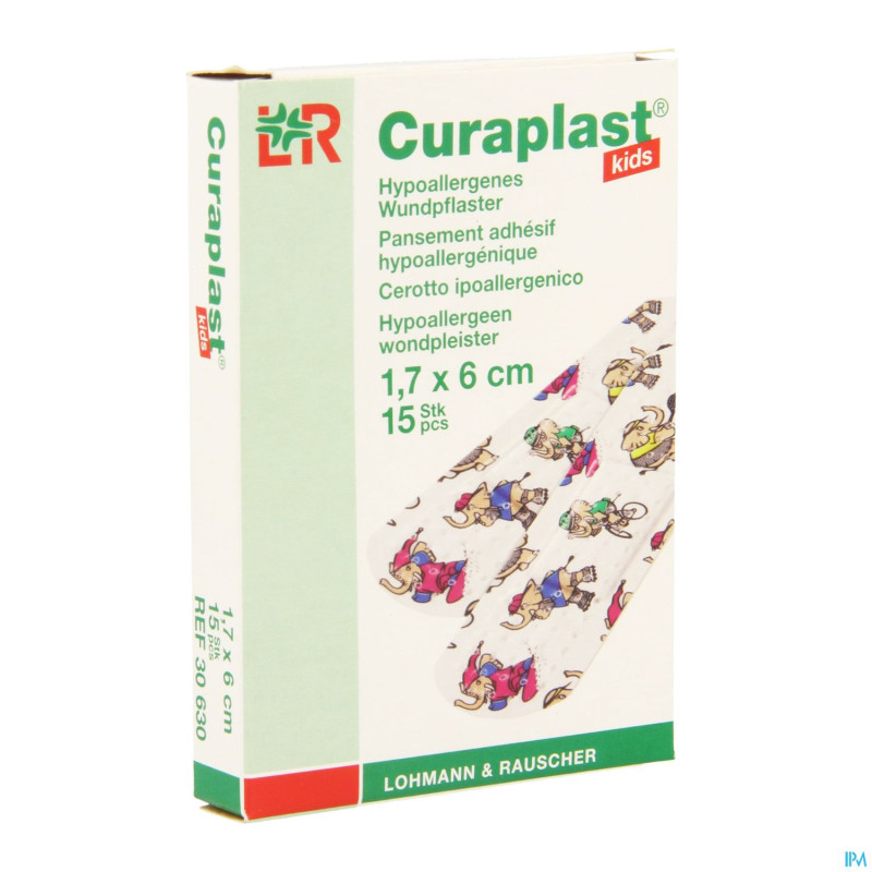 Curaplast pans adhesif kids    15 30630