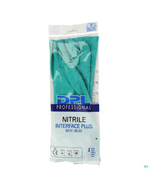 Nitrile interface plus gants l    1paire