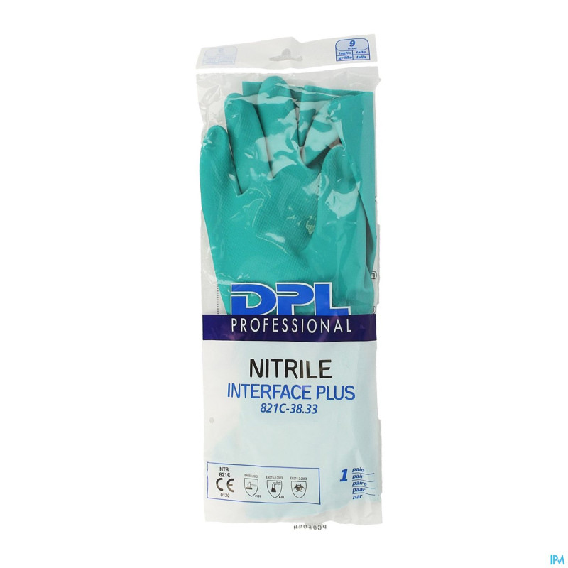 Nitrile interface plus gants xl    1paire