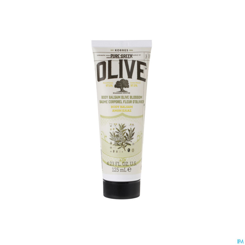 Korres kb baume corporel olive fl olivier    125ml