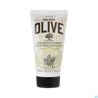 Korres kb creme mains olive fl olivier    75ml
