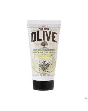 Korres kb creme mains olive fl olivier    75ml