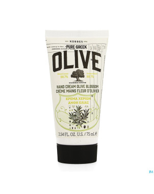 Korres kb creme mains olive fl olivier    75ml
