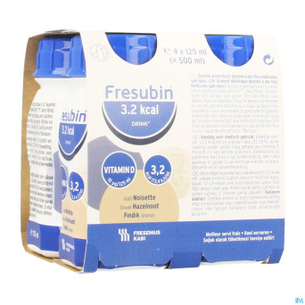 Fresubin 3.2kcal drink noix 4x125ml