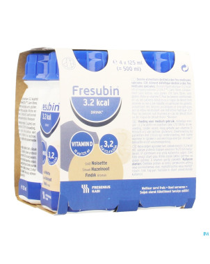 Fresubin 3.2kcal drink noix 4x125ml