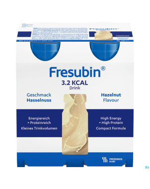 Fresubin 3.2kcal drink noix 4x125ml