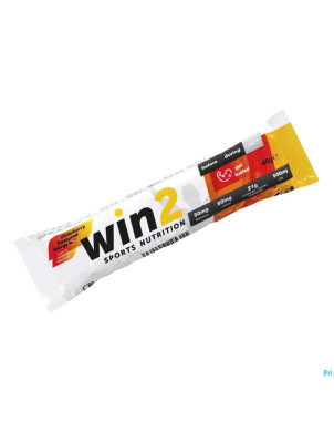 Win2 energy bar fraise    40g
