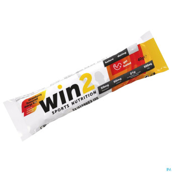 Win2 energy bar fraise    40g