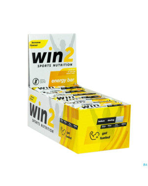 Win2 energy bar banane    40g