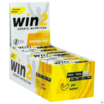 Win2 energy bar banane    40g