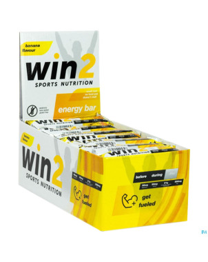 Win2 energy bar banane    40g
