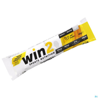Win2 energy bar banane    40g