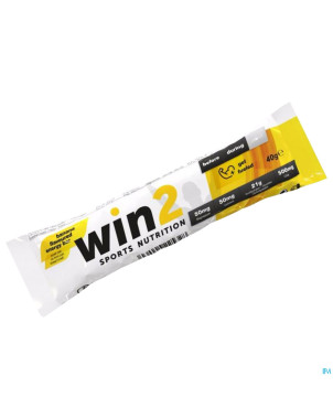 Win2 energy bar banane    40g