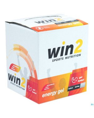 Win2 energy gel fraise kiwi    40g