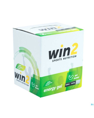 Win2 energy gel pomme canelle   40g