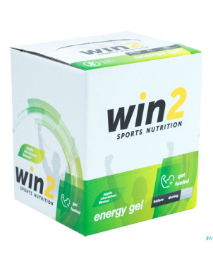 Win2 energy gel pomme canelle   40g