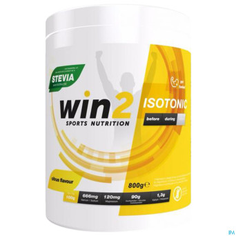 Win2 isotonic citrus pdr    800g
