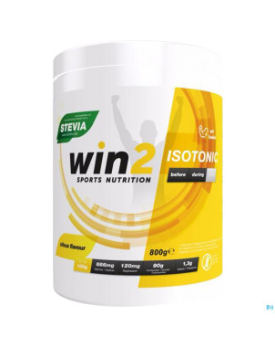 Win2 isotonic citrus pdr    800g