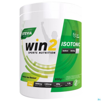 Win2 isotonic lemon tea pdr    800g