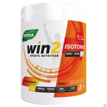 Win2 isotonic red fruits pdr   800g