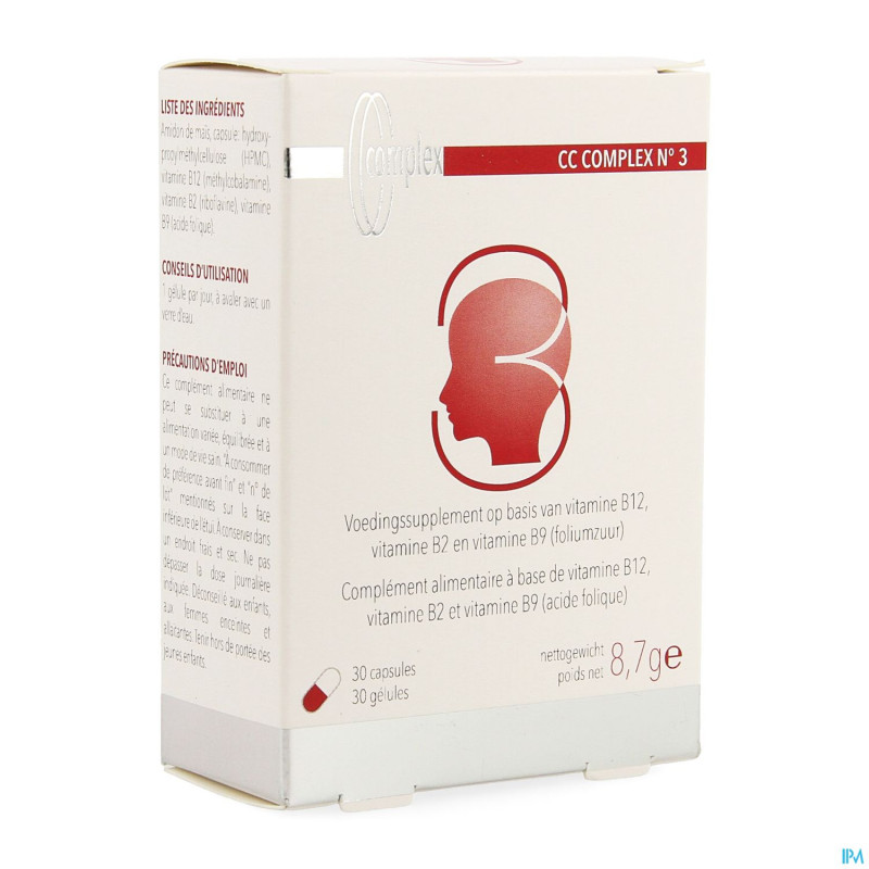 Cc complex n3    caps  30