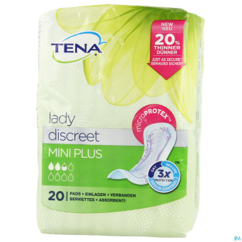 Tena lady discreet mini plus    20 760322