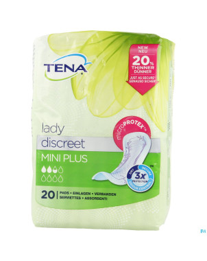 Tena lady discreet mini plus    20 760322