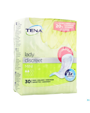 Tena lady discreet mini    30 760322