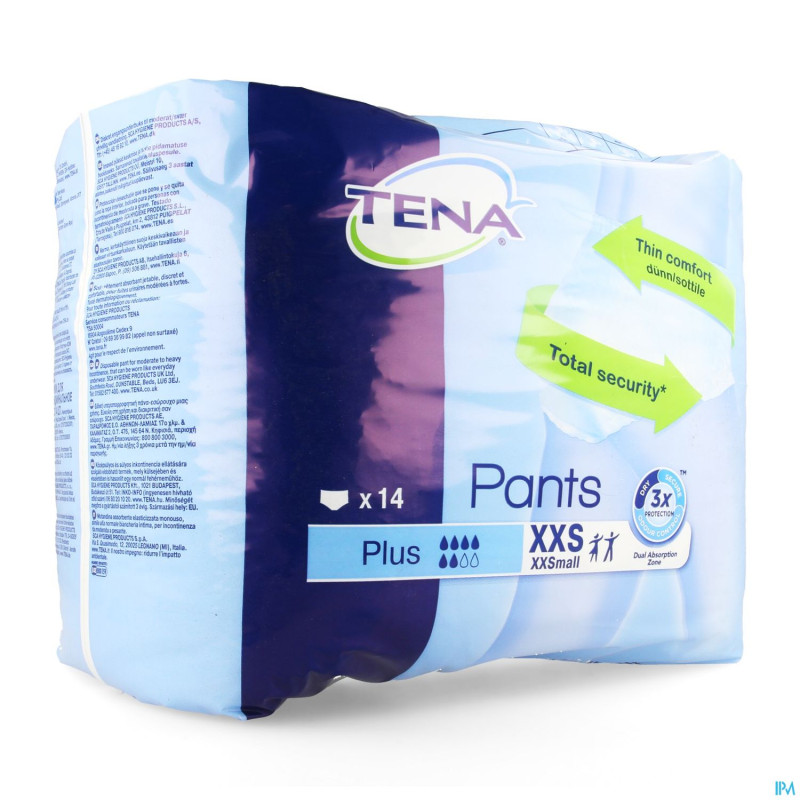 Tena pants plus xxs    14 792214