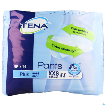 Tena pants plus xxs    14 792214