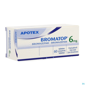 Bromatop  6mg apotex comp sec 60 x  6 mg