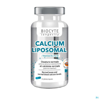 Biocyte calcium vitamins d3+k2    caps  60