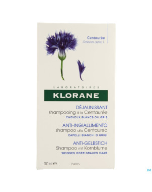 Klorane capil. sh centauree    fl 200ml