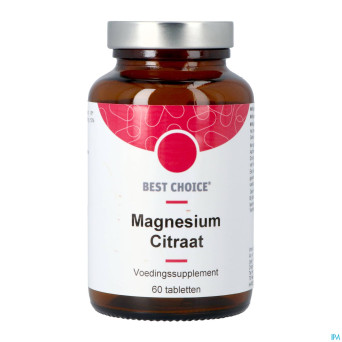 Best choice magnesium citraat    tabl 60 nl