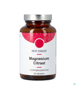 Best choice magnesium citraat    tabl 60 nl