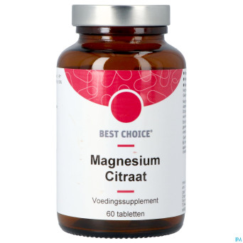 Best choice magnesium citraat    tabl 60 nl