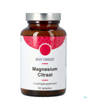 Best choice magnesium citraat    tabl 60 nl