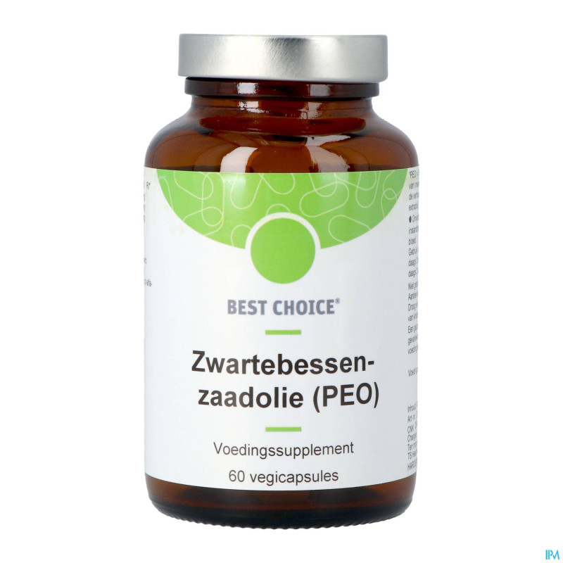 Best choice zwartebeszaadolie    v-caps  60 nl