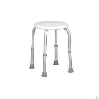 Tabouret douche reglable hauteur 51-61cm