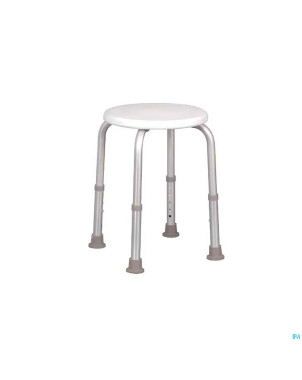 Tabouret douche reglable hauteur 51-61cm