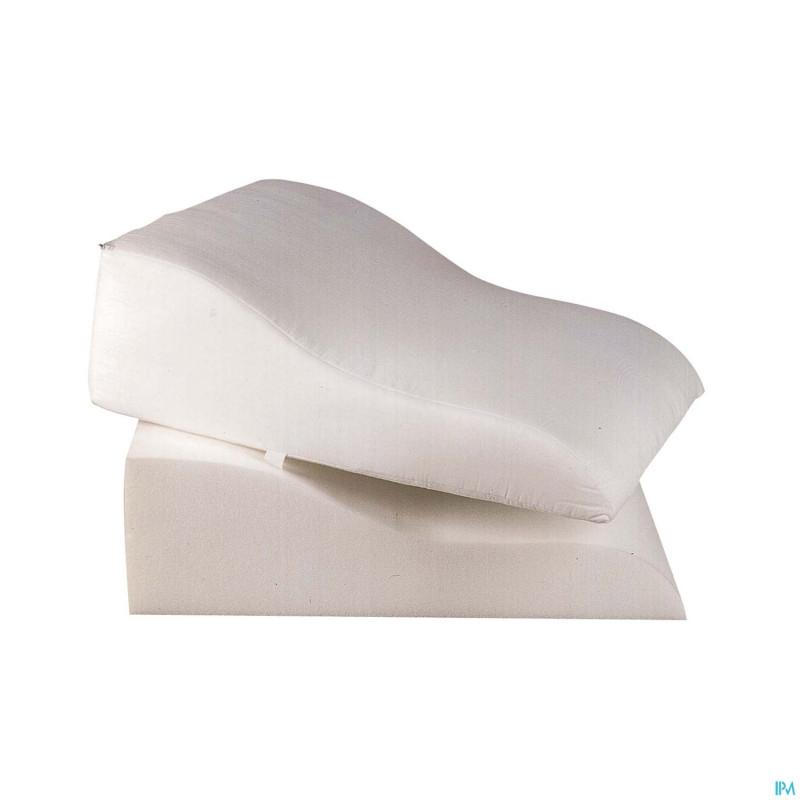 Coussin contour jambe visco g30 70x60x20 1cm coton